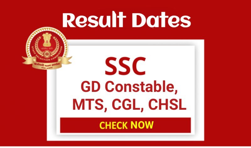 SSC Result dates