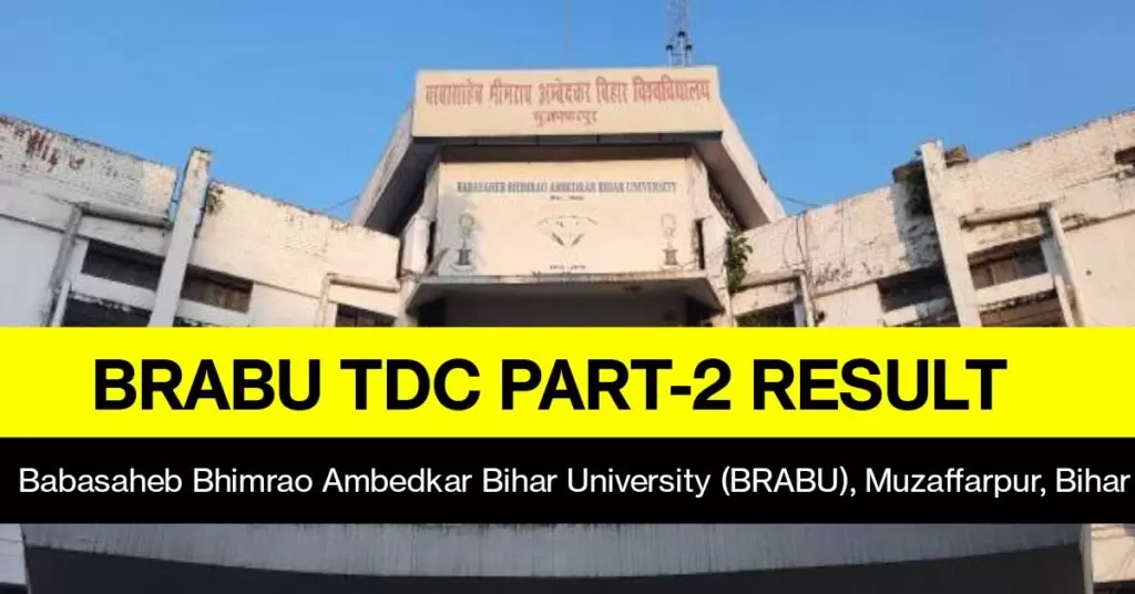 BRABU TDC PART 2 RESULT 1