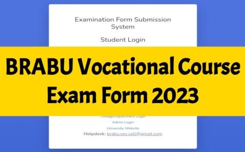 BRABU Vocational Course Exam Form 2023: सभी वोकेशनल कोर्स की परीक्षा के लिए ऑनलाइन फॉर्म भराना शुरू, यहां से भरे परीक्षा फॉर्म